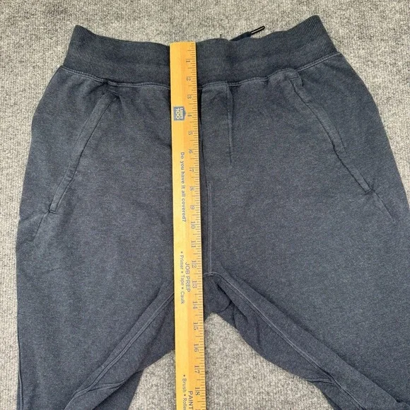 Lululemon Sweatpant Mens Medium M Blue Cross Cut Jogger Athletic Gym Workout 29"